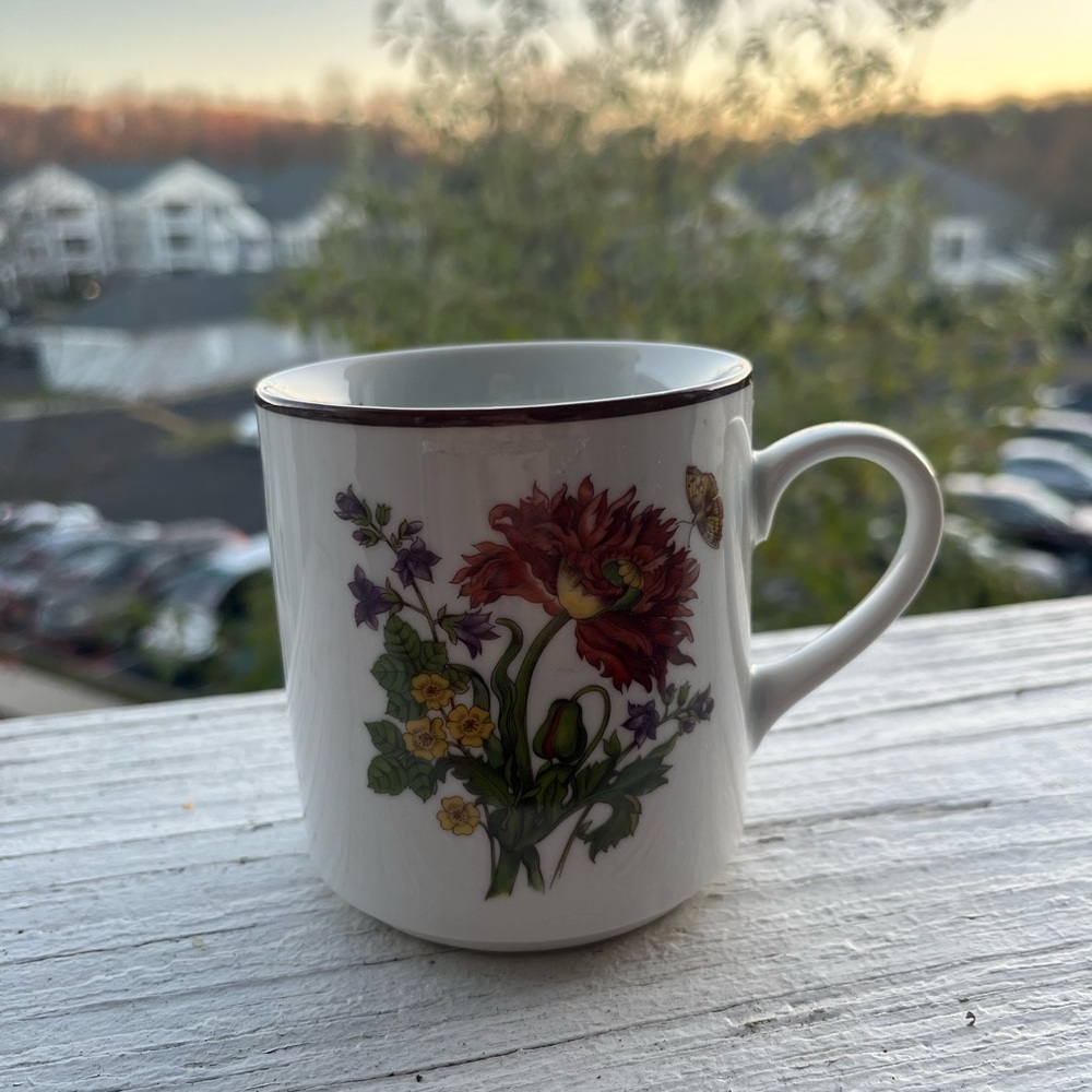 Floral Ceramic Mug